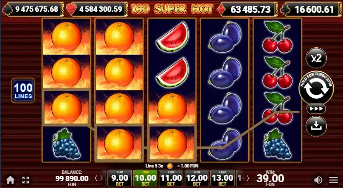 Wie spielt man 100 Super Hot – Mechanik und Regeln